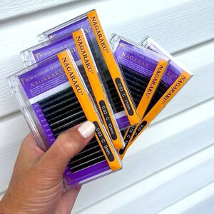 NAGARAKU premium eyelash extensions bulk lot